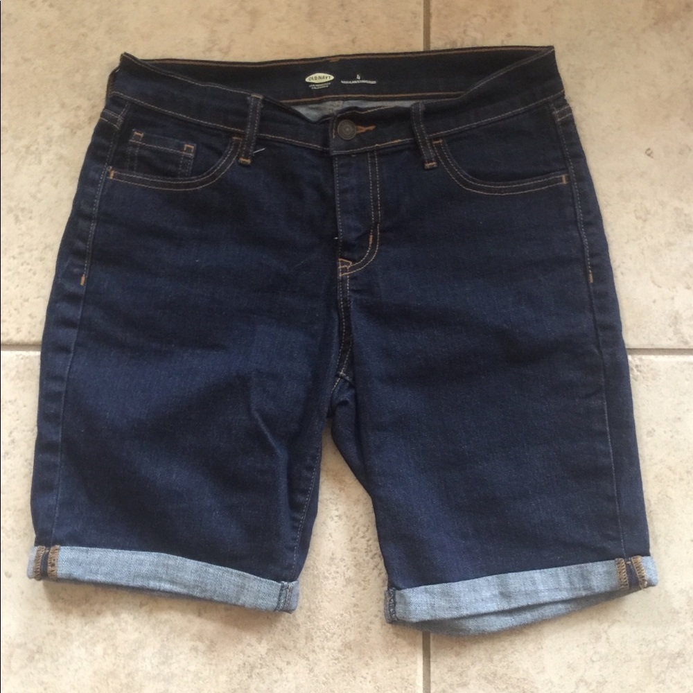 Old Navy Bermuda Jeans Size 4 - Picture 1 of 4